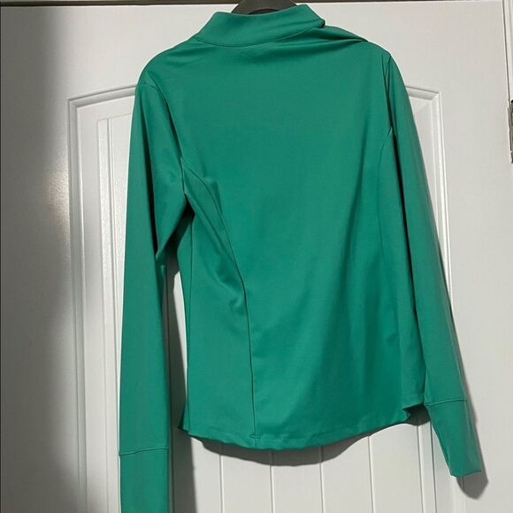 Tommy Bahama everyday active Green Quarter-Zip Pullover - Picture 2 of 8